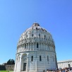 Foto: Vista Sud Ovest da Piazza Duomo - Battistero di San Giovanni  (Pisa) - 19